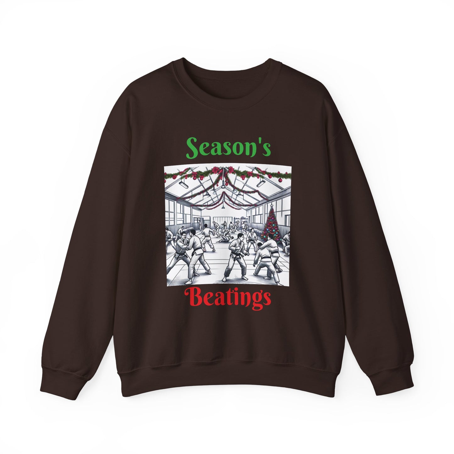 Jiu Jitsu Sweatshirt - 'Season's Beatings'