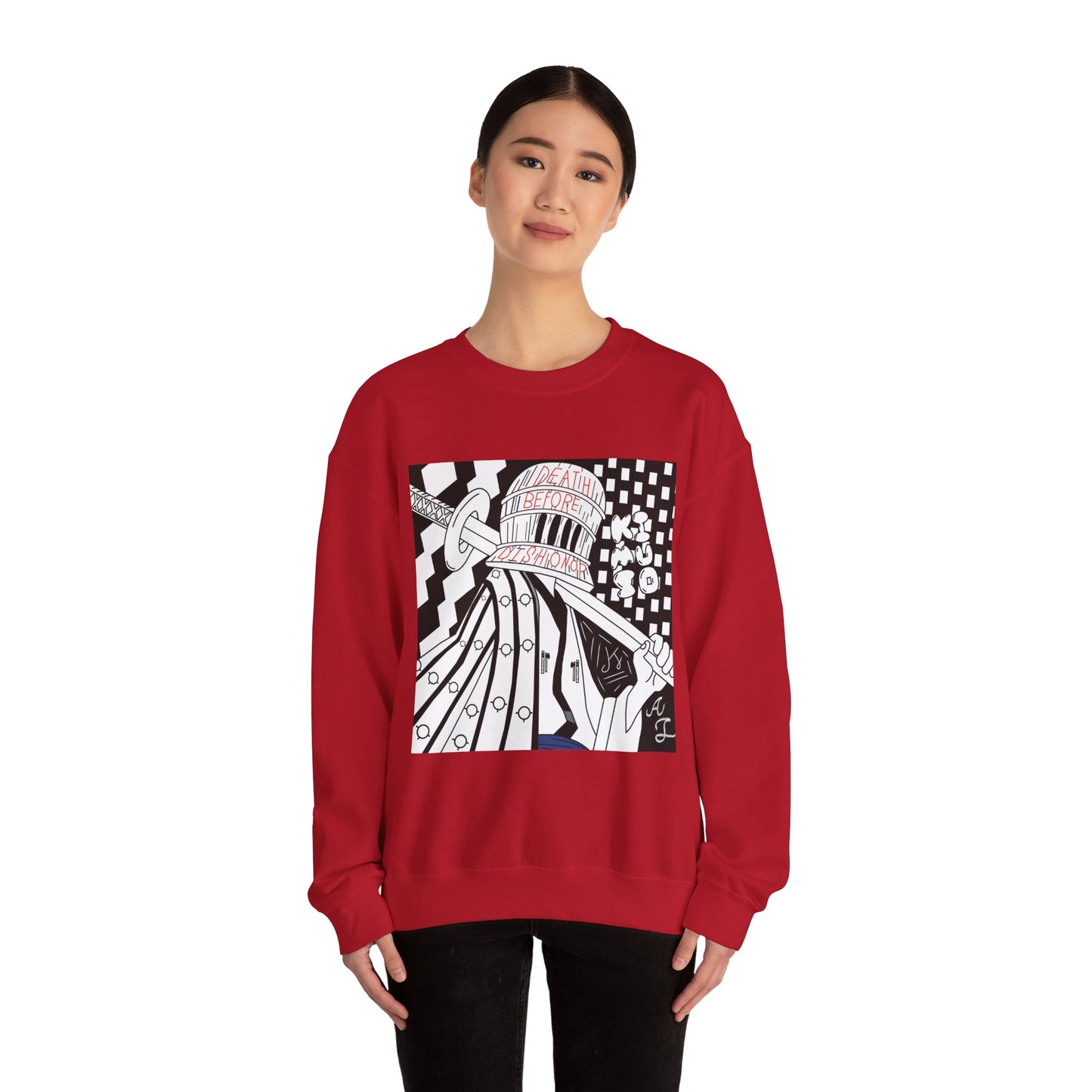 Komuso Jiu Jitsu Sweatshirt - Death Before Dishonor - Unisex Crewneck