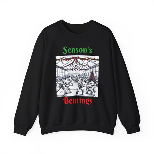 Jiu Jitsu Sweatshirt - 'Season's Beatings'