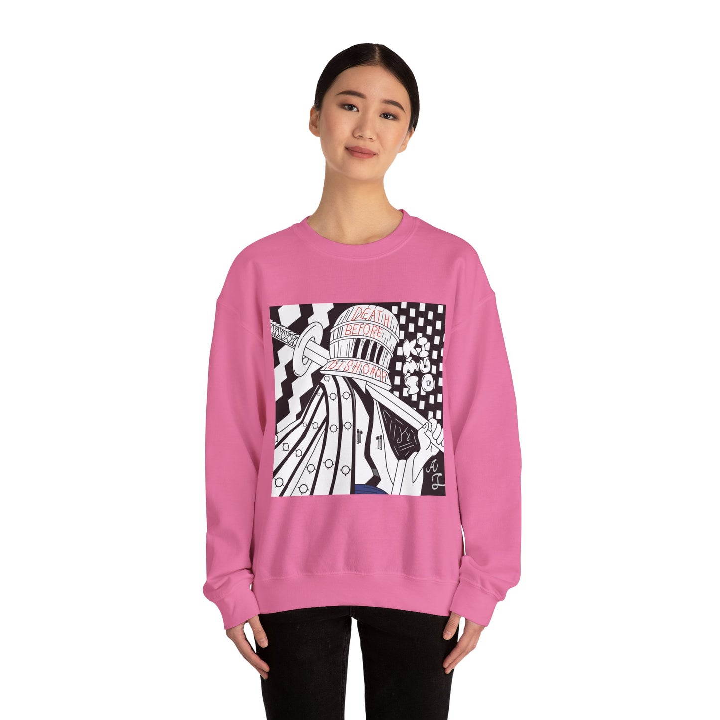 Komuso Jiu Jitsu Sweatshirt - Death Before Dishonor - Unisex Crewneck