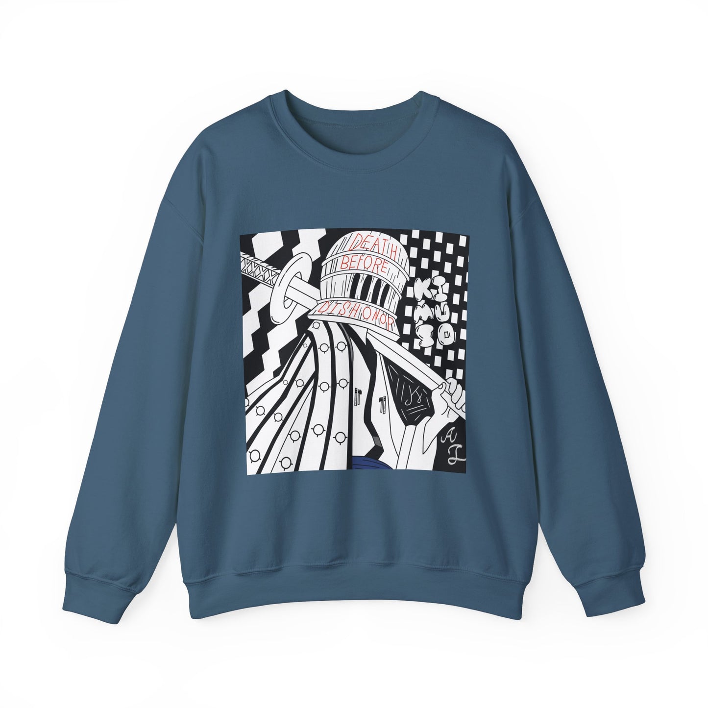 Komuso Jiu Jitsu Sweatshirt - Death Before Dishonor - Unisex Crewneck