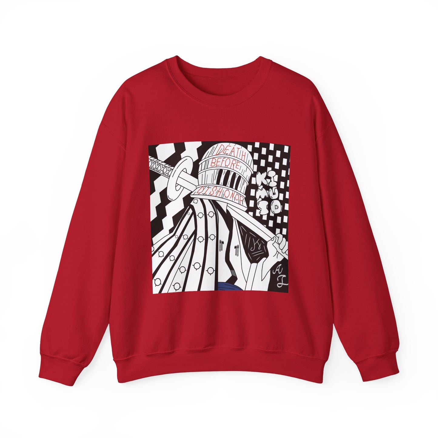 Komuso Jiu Jitsu Sweatshirt - Death Before Dishonor - Unisex Crewneck