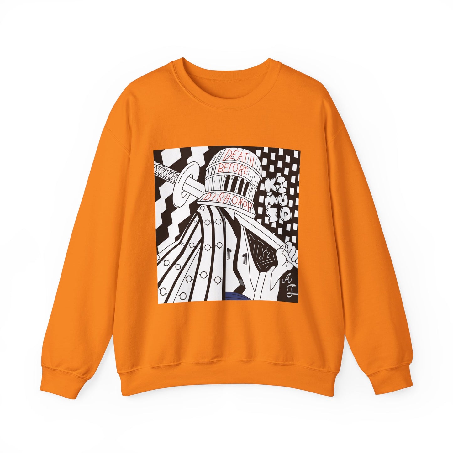 Komuso Jiu Jitsu Sweatshirt - Death Before Dishonor - Unisex Crewneck