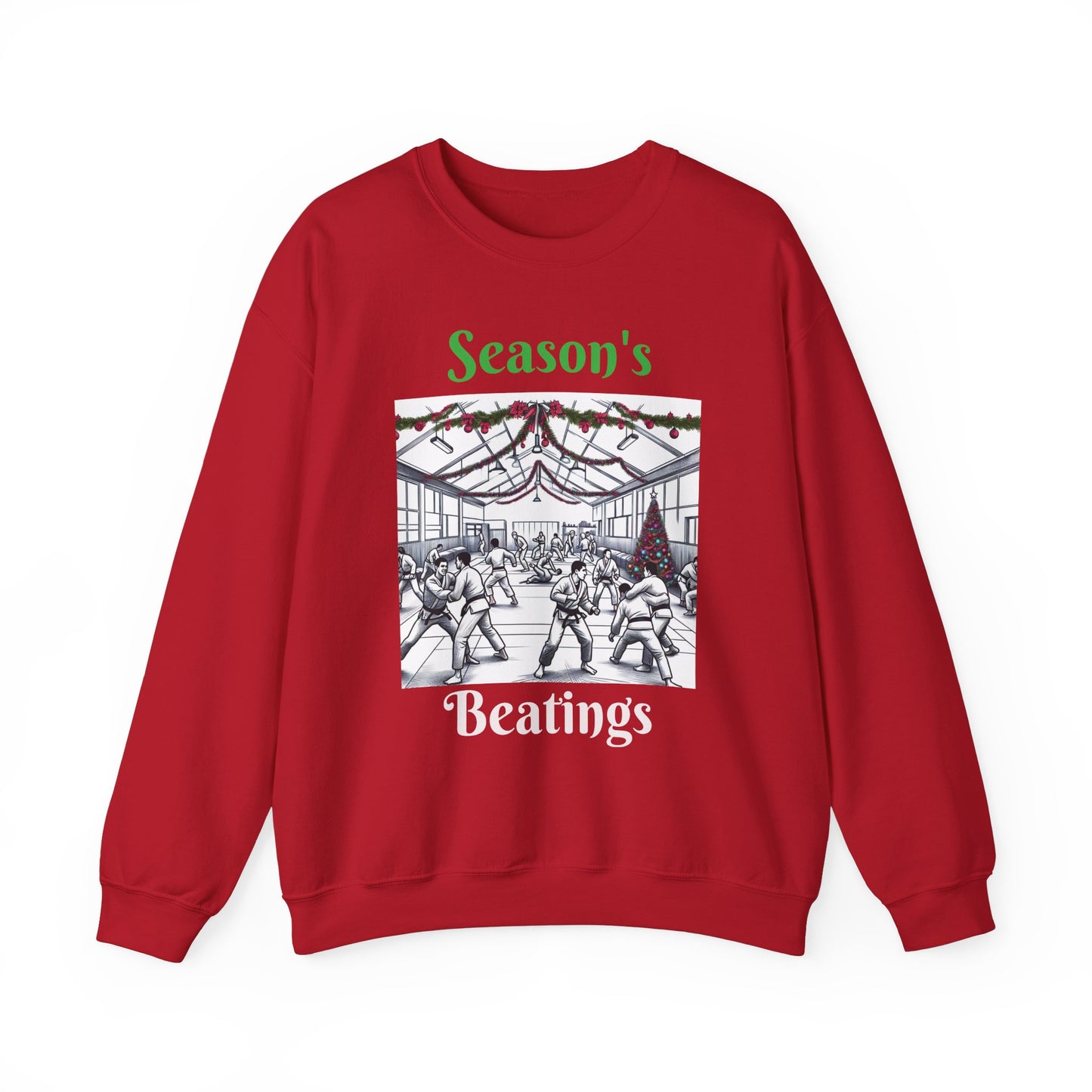Jiu Jitsu Sweatshirt - 'Season's Beatings'