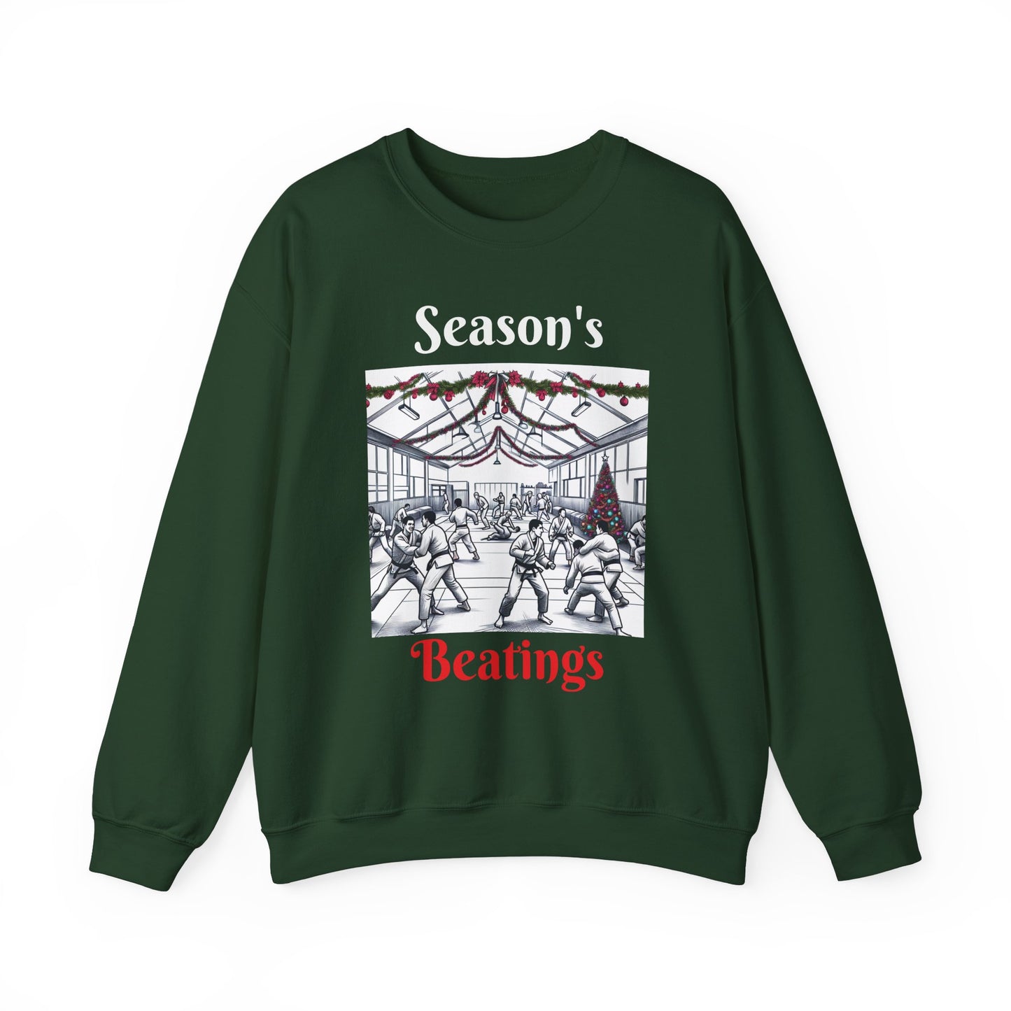 Jiu Jitsu Sweatshirt - 'Season's Beatings'