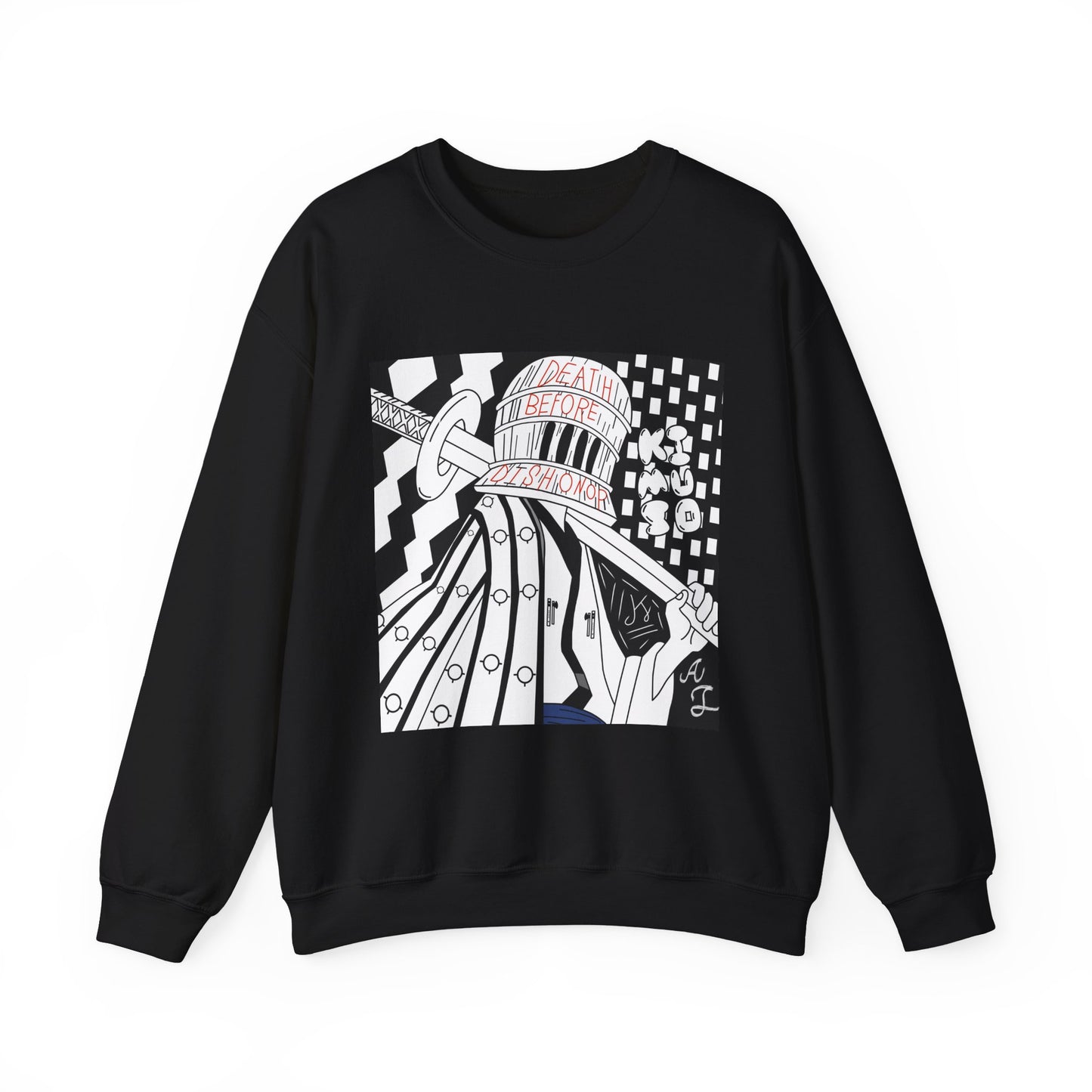 Komuso Jiu Jitsu Sweatshirt - Death Before Dishonor - Unisex Crewneck