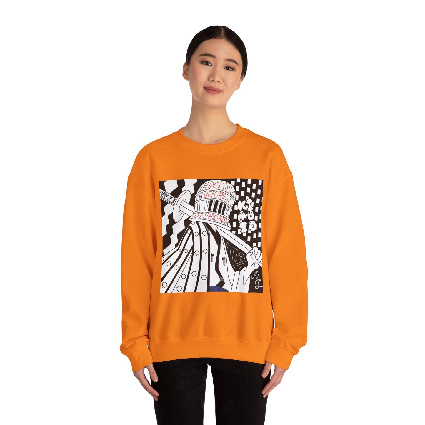Komuso Jiu Jitsu Sweatshirt - Death Before Dishonor - Unisex Crewneck