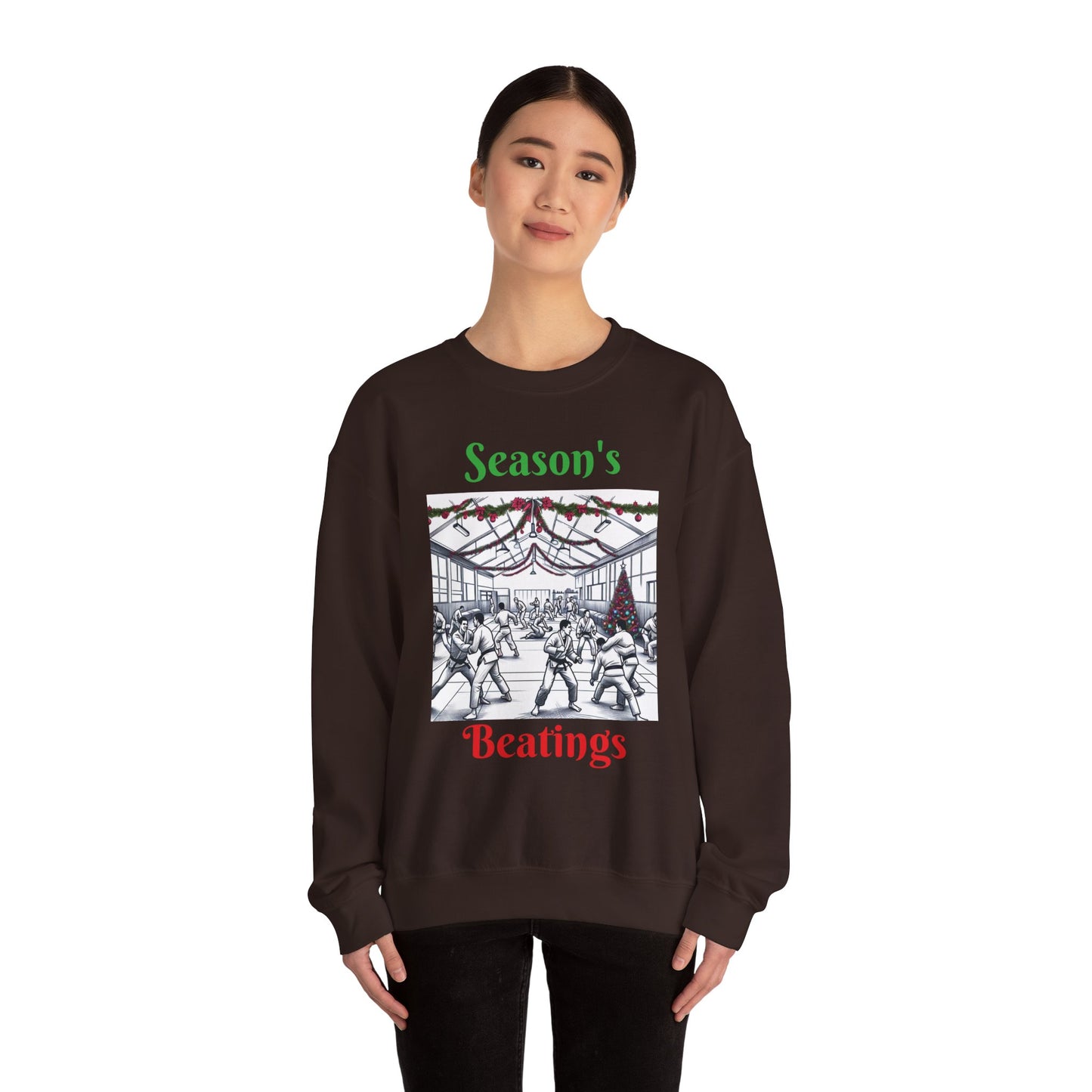 Jiu Jitsu Sweatshirt - 'Season's Beatings'