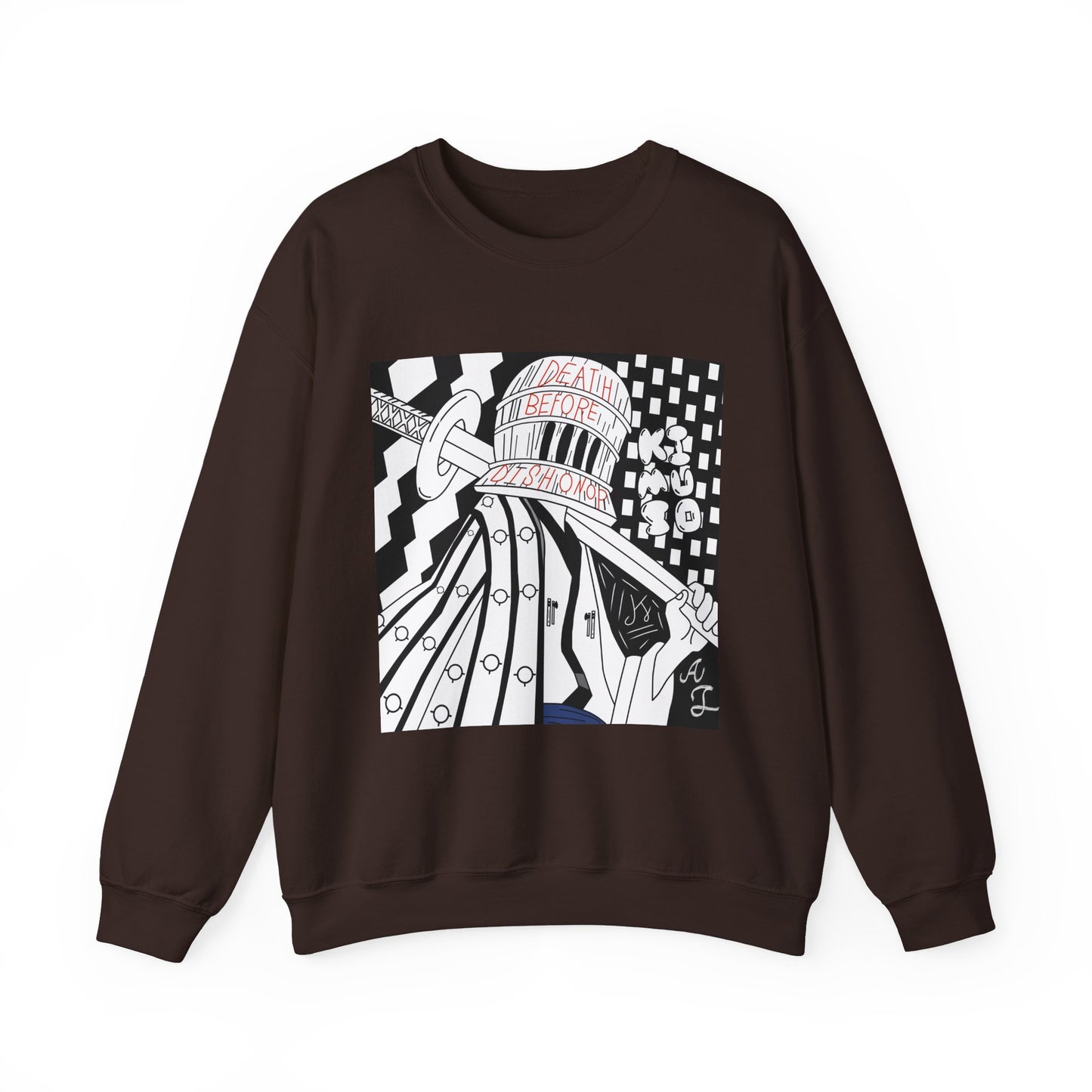 Komuso Jiu Jitsu Sweatshirt - Death Before Dishonor - Unisex Crewneck